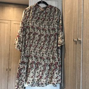 Zara floral dress